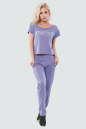 Домашний костюм фиолетового цвета 017|интернет-магазин vvlen.com