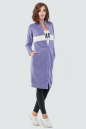Кардиган стильный фиолетового цвета 062 No3|интернет-магазин vvlen.com