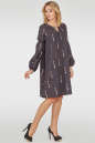 Платье трапеция бордового цвета 405.27  No1|интернет-магазин vvlen.com
