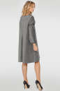 Платье трапеция серого цвета 407.98  No2|интернет-магазин vvlen.com
