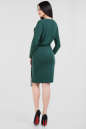 Коктейльное платье футляр зеленого цвета 2657.17 No2|интернет-магазин vvlen.com