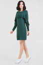 Повседневное платье балахон зеленого цвета 2658.17 No1|интернет-магазин vvlen.com