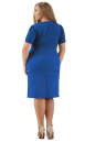 Платье футляр синего цвета 2162.53  No2|интернет-магазин vvlen.com