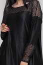 Платье оверсайз черного цвета 2481-4.17 No2|интернет-магазин vvlen.com