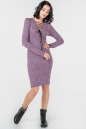 Повседневное платье футляр фрезового цвета 2654.31|интернет-магазин vvlen.com
