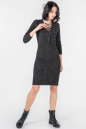 Повседневное платье футляр черного цвета 2654.98 No0|интернет-магазин vvlen.com