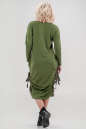 Спортивное платье  хаки цвета 2640.79 No7|интернет-магазин vvlen.com