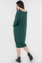 Платье оверсайз зеленого цвета 2665.17 No5|интернет-магазин vvlen.com