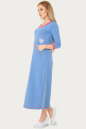 Спортивное платье  голубого цвета 211br No1|интернет-магазин vvlen.com