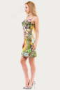 Летнее платье-комбинация зеленого тона цвета 1564.33 No2|интернет-магазин vvlen.com