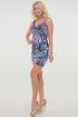 Летнее платье с открытой спиной сиреневого тона цвета 626-1.33 No2|интернет-магазин vvlen.com