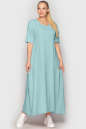 Платье оверсайз мятного цвета 2858-2.116 No0|интернет-магазин vvlen.com
