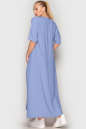 Платье оверсайз голубого цвета 2858-2.116 No2|интернет-магазин vvlen.com