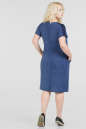 Летнее платье трапеция джинса цвета 1-1333 No2|интернет-магазин vvlen.com