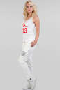 Женская футболка белого цвета 070 No4|интернет-магазин vvlen.com