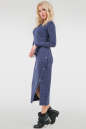 Повседневное спортивное платье синего цвета 2741.96 No1|интернет-магазин vvlen.com