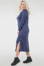 Повседневное спортивное платье синего цвета 2741.96 No4|интернет-магазин vvlen.com