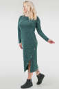 Повседневное спортивное платье зеленого цвета 2741.96 No4|интернет-магазин vvlen.com