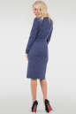Повседневное платье футляр синего цвета 2738.96 No2|интернет-магазин vvlen.com
