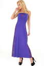 Вечернее платье с открытыми плечами фиолетового цвета 894.6|интернет-магазин vvlen.com