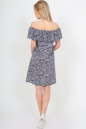 Летнее платье трапеция синего цвета 2369.84d47 No3|интернет-магазин vvlen.com