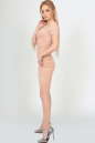 Вечернее платье футляр персикового цвета 2208-1.12 No2|интернет-магазин vvlen.com