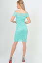 Летнее платье футляр мятного цвета 2208-1.12 No3|интернет-магазин vvlen.com