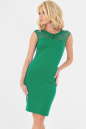 Летнее платье футляр зеленого цвета 2504-1.47 No1|интернет-магазин vvlen.com