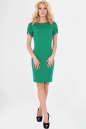 Летнее платье футляр зеленого цвета 2504-1.47 No2|интернет-магазин vvlen.com