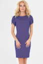 Летнее платье футляр сиреневого цвета 2504-1.47 No0|интернет-магазин vvlen.com