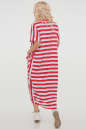 Летнее платье оверсайз красной полоски цвета 2675-1.17 No5|интернет-магазин vvlen.com
