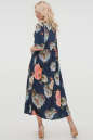 Летнее платье балахон синего тона цвета 2678-2.100 No3|интернет-магазин vvlen.com