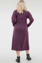 Повседневное платье трапеция фиолетового цвета 2736.105 No3|интернет-магазин vvlen.com