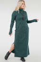 Повседневное платье гольф зеленого цвета 2750.106 No4|интернет-магазин vvlen.com