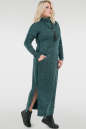 Повседневное платье гольф зеленого цвета 2750.106 No5|интернет-магазин vvlen.com