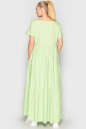 Летнее платье с пышной юбкой гороховый цвета 345 No2|интернет-магазин vvlen.com