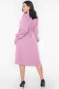 Платье трапеция фрезового цвета 2952.132  No2|интернет-магазин vvlen.com