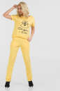Спортивный костюм желтого цвета 050|интернет-магазин vvlen.com