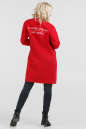 Пальто красного цвета 073 No3|интернет-магазин vvlen.com