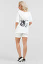 Спортивный костюм белого цвета 053 No4|интернет-магазин vvlen.com
