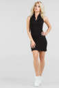 Стильное черное платье футляр. No0|интернет-магазин vvlen.com
