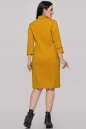 Платье футляр горчичного цвета 2892.47  No3|интернет-магазин vvlen.com