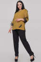 Блуза  горчичного цвета 2895.99 No2|интернет-магазин vvlen.com