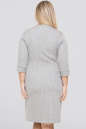 Платье футляр серого цвета 2937.55  No2|интернет-магазин vvlen.com