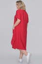 Летнее платье балахон красного цвета 2922.130 No3|интернет-магазин vvlen.com