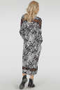 Платье оверсайз черно-белый принт No2|интернет-магазин vvlen.com