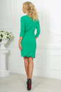 Повседневное платье футляр зеленого цвета 2489.47 No4|интернет-магазин vvlen.com