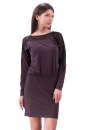Повседневное платье футляр фиолетового цвета 2117.56|интернет-магазин vvlen.com