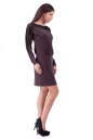 Повседневное платье футляр фиолетового цвета 2117.56 No2|интернет-магазин vvlen.com