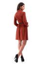 Повседневное платье с расклешённой юбкой чили цвета 2112.56 No3|интернет-магазин vvlen.com